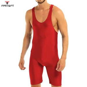 Trajes de Lucha Singlet, Duraderos y Elásticos, para Entrenamiento de Lucha - Product Image 6