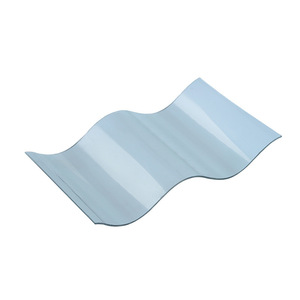 Vente directe d'usine, panneau de toiture en <span class=keywords><strong>polycarbonate</strong></span> ondulé, résistant aux intempéries, isolation thermique, transparent, solide - Product Image 2