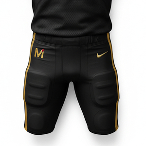 Uniforme de Fútbol Americano Personalizado, Conjunto Completo Sublimado, Impresión de Número y Logotipo del Equipo, Tela de Malla Resistente para Entrenamiento y Partidos - Product Image 3