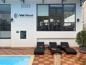 Dalles de terrasse en bois d'acacia antidérapantes, revêtement de sol en bois emboîtable pour extérieur - Product Image 5