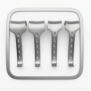 OPTITECH HEALTHCARE Kit d'abdominaux chirurgicaux Kirschner SR-0010 avec cadre 240x240mm et 4 abdominaux à fixation (40x55mm, 50x65mm) – Matériel médical - Product Image 4