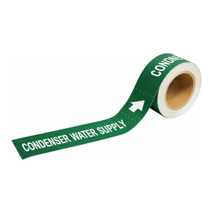 Brady Condenser Water Supply Pipe <b>Markers</b>-To-Go Flexible Industrial & HVAC Piping Labels - Product Image 2