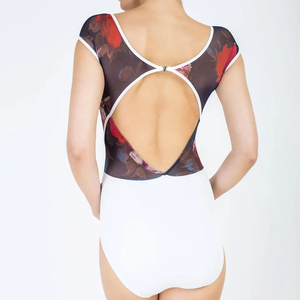 Justaucorps de gymnastique sur mesure pour filles, vêtements de danse, justaucorps en sublimation, combinaison en coton pour la danse, tissu écologique - Product Image 2