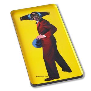 Plato Rectangular de Metal Esmaltado Moderno de Alta Demanda, Multifuncional, Colgable, Apto para Lavavajillas, Ecológico, Libre de BPA - Product Image 1