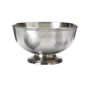 Bol en métal de luxe fini à la main, design haut de gamme, accent d'intérieur, antique, tendance, série artisanale, bols en métal, plaqué en toute sécurité - Product Image 1