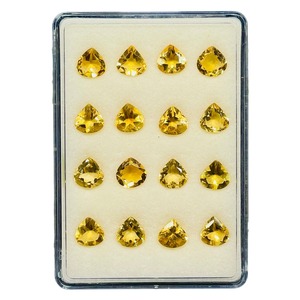 Citrino brasileño natural de 9x9 mm, corte pera, piedra de citrino suelta sin tratar, gemas a precio mayorista, lote a granel para la fabricación de joyas. - Product Image 6