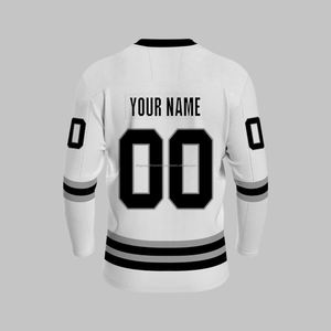 Sudadera con capucha impresa personalizada OEM al por mayor para jóvenes estilo clásico EE. UU. Internacional hockey sobre hielo Spandex/algodón unisex - Product Image 5