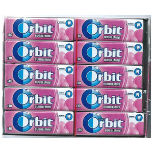 Chewing-gum Orbitt sucré, coloré et fruité - Product Image 5