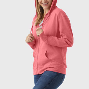 Sweat à capuche pour femme style streetwear hip-hop, fermeture éclair, tissu polaire écologique, respirant, séchage rapide, coupe-vent pour l'hiver, nouveauté - Product Image 6