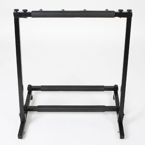 Supporto Pieghevole Triplo per Chitarre, Pratico Stand per Strumenti Musicali - Product Image 2