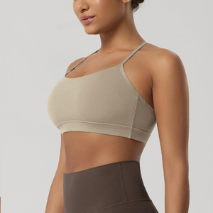 บราโยคะดีไซน์ทันสมัยสำหรับผู้หญิง ราคาขายส่ง คุณภาพสูง บราออกกำลังกายสำหรับผู้หญิง รุ่นใหม่ล่าสุด บราฟิตเนส บราโยคะ - Product Image 3