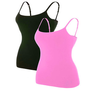 Conjunto de Pijama de Talla Grande para Mujer, de Poliéster/Algodón, sin Mangas, con Encaje, Sexy, Informal, para Dormir - Product Image 1