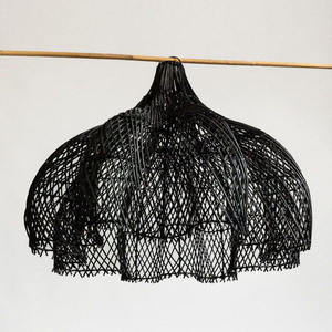 Custom Handwoven Lampshade Natural Wicker Pendant <b>Light</b> Shade Wholesale Manufacturer Bulk Supply - Product Image 6