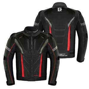 Combinaison de course en polyester haut de gamme, séchage rapide, personnalisable, imperméable, pour moto, veste et pantalon, ensemble de course deux pièces pour l'extérieur - Product Image 1