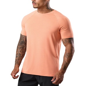 T-shirt d'entraînement d'été à manches courtes en coton 100% écologique, respirant, confortable, de haute qualité et à prix abordable, design uni - Product Image 1