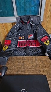 Traje de Carreras F1 Ferrier A169 Bordado Casual de Manga Larga para Ciclistas y Motociclistas para Motociclismo y Automovilismo - Product Image 4