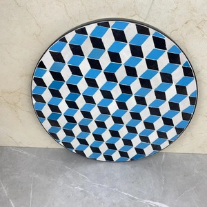 Table basse / table à manger ronde personnalisée en résine époxy, plateau en bois et résine époxy, décoration intérieure, vente en gros - Product Image 4