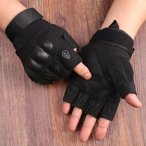 Gants de moto pour hommes, tactiques, de chasse, de tir, avec protection des doigts, sportifs, à doigts entiers, pour le cyclisme, antidérapants, légers - Product Image 5