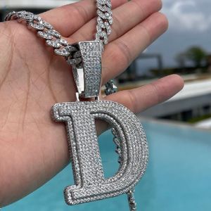 Pendentif personnalisé en diamant de laboratoire, micro-pavé, style hip-hop, en argent sterling 925, fabricant en gros - Product Image 6