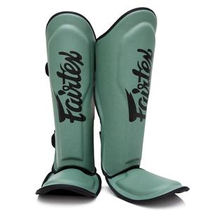 Fairtex Top Quality Boxing Shin Guards MMA Muay Thai Shin Pads Kickboxing Leg Protection Gear <b>Adjustable</b> <b>Strap</b> - Product Image 2