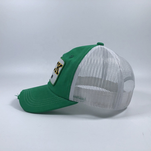 Casquette de baseball unisexe classique en coton coloré non structurée avec maille déchirée, broderie personnalisée, effet vieilli, qualité supérieure OEM - Product Image 5