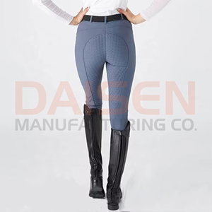 Pantalons d'équitation pour femmes, leggings extensibles avec grip en silicone, taille haute, respirants, vêtements d'entraînement - Product Image 2