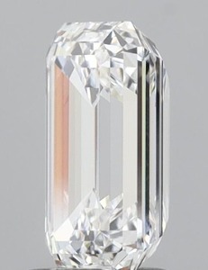 Diamant de laboratoire taille émeraude, couleur D, clarté VVS2, procédé CVD, certifié IGI, pierre précieuse en vrac pour la création de bijoux haut de gamme sur mesure - Product Image 4