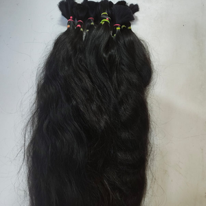 Cheveux humains indiens vierges en gros, provenant d'un seul donneur, qualité fabricant, cuticules alignées, double trame machine, toutes couleurs, permanentables - Product Image 6