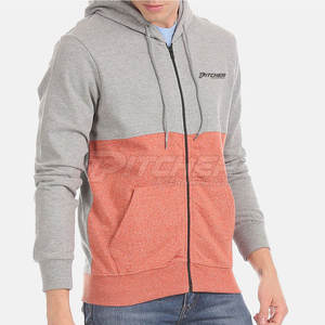 Sweats à capuche tendance pour hommes avec capuche réglable, fermeture éclair intégrale et tissu lisse, parfaits pour le streetwear - Product Image 2