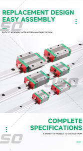 台湾リニアガイドレールスライダー合金スチールベアリングEgh/15/20/25/30/Sb/Sc/<span class=keywords><strong>Ca</strong></span> - Product Image 3