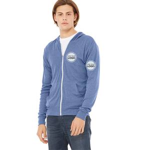 Sudadera con capucha personalizada con cremallera, estilo urbano, a la moda, para hombre - Product Image 6