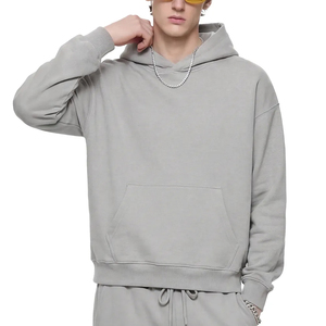 Customized <b>Hoodie</b> Cotton Fleece Streetwear Casual Pullover Hooded Sweatshirt Men Women Unisex DTG Printing DTF Printing Logo - Product Image 1
