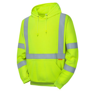 Outdoor Hi Vis Working Jackets for Men's High Visibility Reflective <b>Waterproof</b> Jackets Best Quality Long Sleeve <b>Work</b> Wear Jacket - Product Image 3