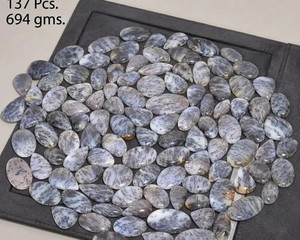 Lote de Cabujones de Jaspe Cobra Natural, Gemas Sueltas Pulimentadas y Lisas, Formas Surtidas, Patrón Exótico, Piedras de Jaspe para Joyería - Product Image 2