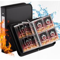 Classeur de rangement pour albums photo ignifuge A4, organiseur de documents extensible, étui de protection étanche avec fermeture éclair, entrepôt local aux États-Unis