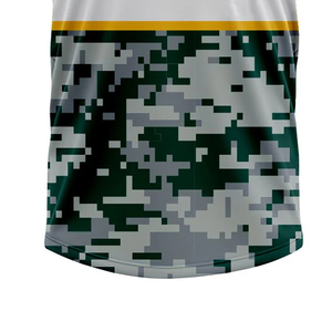 Conjunto de Uniforme de Softbol de Manga Corta Transpirable Unisex de Poliéster Bottond, Diseño Personalizado, Más Vendido - Product Image 5