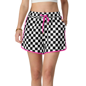 Women's High-quality Beach Shorts Anti-Bacterial <b>Sunscreen</b> Protection Eco-Friendly Breathable Quick Dry High Waist Summer Wear - Product Image 1