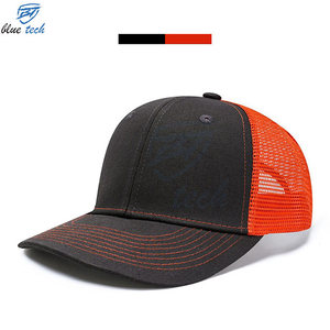 Casquette de camionneur de haute qualité avec dos en maille, réglable, à fermeture snapback, broderie de logo personnalisée, casquette décontractée pour le sport et les activités de plein air - Product Image 2