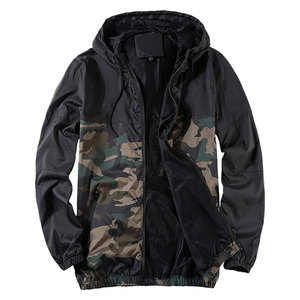 High Quality <b>Camo</b> Windbreaker <b>Jacket</b> Casual Wear Men <b>Camo</b> Windbreaker <b>Jacket</b> In Reasonable Price - Product Image 1