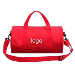 Sac de sport imperméable avec compartiment à chaussures séparé, en polyester durable, idéal pour les voyages de week-end et la gym, fabrication OEM directe d'usine, marque privée - Product Image 5