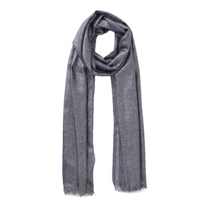 Metallic Lurex 100% Silk <b>Scarf</b> Soft <b>Large</b> Wrap Lightweight Elegant Shawl for Women Evening Party Daily Styling Promotion - Product Image 1