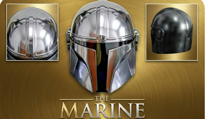 Casco Mandaloriano TMI de Acero, Armadura Completa 3D, Personaje de Película y TV, Coleccionable - Product Image 4
