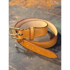 Ceinture en cuir de vache véritable de style vintage pour homme, boucle à ardillon en acier – Durable, imperméable, fabriquée en Inde (Uttar Pradesh) pour - Product Image 2