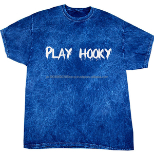 Brown Short Sleeve T-<b>shirt</b> Personalized Blank Distressed T <b>Shirts</b> Label Plain Mineral Wash Tie-dyed Tee <b>Shirts</b> - Product Image 3