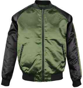 เสื้อแจ็คเก็ตบอมเบอร์ผู้ชายคุณภาพสูง น้ำหนักเบา ระบายอากาศได้ดี เป็นมิตรกับสิ่งแวดล้อม สไตล์ลำลอง วาร์ซิตี้ แฟลต์ วินด์เบรกเกอร์ แทร็ค วาร์ซิตี้ - Product Image 1