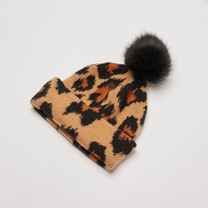 Bonnet en laine jacquard tricoté personnalisé avec logo du fabricant 2026, impression numérique, toutes les couleurs disponibles - Product Image 2