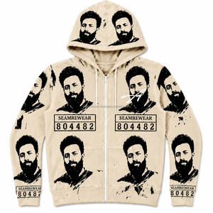 Sweat à capuche zippé pour homme, nouveau design, prix de gros fabricant sur mesure, Asali-Hoodies, Searewear - Product Image 3