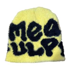 หมวกบีนนี่ทำจากผ้าขนแกะทำจากวัสดุระบายอากาศที่อบอุ่นสำหรับสวมใส่ในฤดูหนาวที่อบอุ่นและหรูหราในชีวิตประจำวัน - Product Image 6