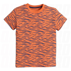 Camiseta Moderna para Niños y Niñas, Venta al por Mayor, Ligera, Transpirable, Informal, con Diseño Gráfico, de Fabricante - Product Image 1