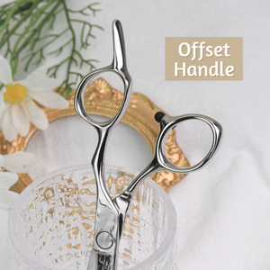 Tijeras de Peluquería Profesionales 2026 de Alta Gama para Diestros, No Plegables, de Acero Inoxidable Japonés, Herramientas de Belleza con Hoja Recta Afilada - Product Image 6